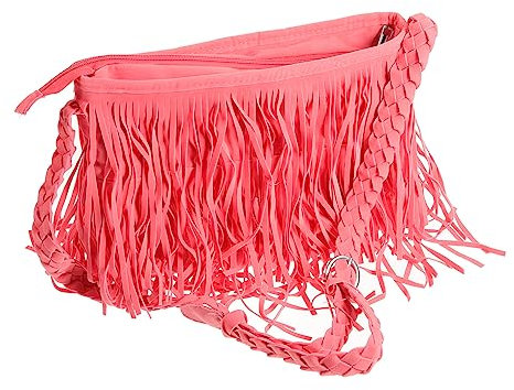 WRITWAA Modische Tasche Taschen für Damen Umhängetasche für Damen Umhängetasche mit Fransen Quasten-geldbörse Vintage-quasten-tasche