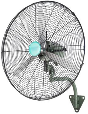 Ventilador industrial de piso Ventilador eléctrico con cabezal oscilante montado en la pared, ventilador eléctrico Industrial, ventilador de suelo comercial, ventilador eléctrico de alta potencia Vent