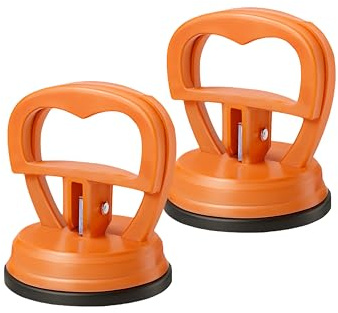 Set di 2 Ventose per Carrozzeria Auto – Ventosa Professionale per Riparazione Ammaccature, Sollevamento Vetro, Piastrelle, Finestre e Mobili – Strumento Multiuso per Officina e Casa