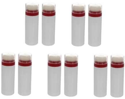 BESPORTBLE 5 Sätze Tragbare Puffflaschen Für Babypuder Puff Box Mit Staubschutz Für Unterwegs Leicht Platzsparend Für Sanfte Anwendung Von Körperpuder 2 Stück * 5