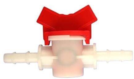 1/2 st 4~32 mm lika diameter plastkulventil droppbevattningsrörbrytare akvariumluftpump slangkoppling POM rörventil(10-10mm,1pc)