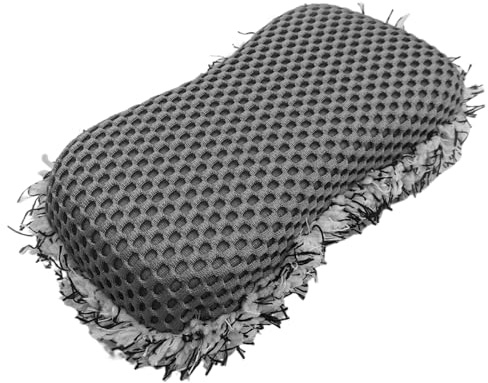 Esponjas para Lavar Autos,Toallas Microfibra Absorbentes - Paño De Limpieza Suave Y De Secado Rápido para Llantas, Pintura, Cristales, Exteriores Y Tapicería