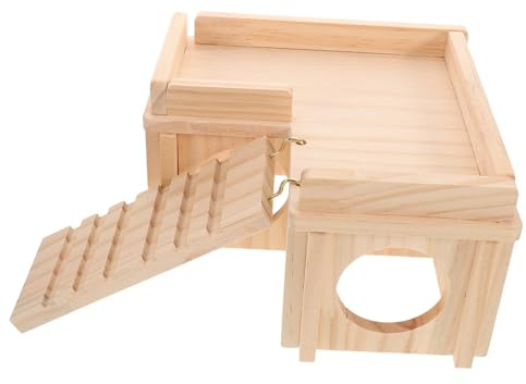 VICASKY Kletterrampe Für Reptilien-terrarien Holz Sonnenplattform Große Reptilienhöhle Versteck Für Terrarium Kletterversteck Für Bartagamen Dekoration Für Echsenkäfig