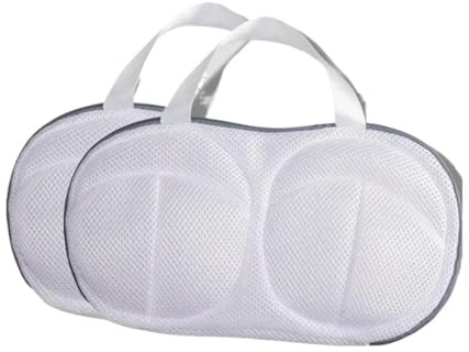 Wäschebeutel für BHs Feinmaschige BH-Taschen aus Polyester for die Maschinenwäsche, Wäschenetz, Schutz-BHs for Waschen, Organizer for Unterwäsche, Organisationstasche, Box(2pc Grey)