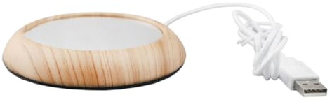 Hohopeti Réchauffe-Tasse USB Portable Métal à Température Constante pour Café Thé et Lait Tapis Chauffant Compact et Léger pour Boissons Chaudes Couleur Aléatoire Couleur Aléatoire