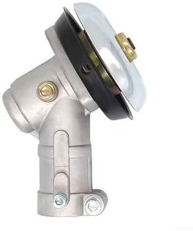 Zilimontt 26/28mm 7/9T Trimmer Gear Head Gearbox with 10x1.25 Left Hand Male Thread for Brush Cutters and Grass Trimmers - Metal Replacement Part for Lawn Maintenance(26-7)