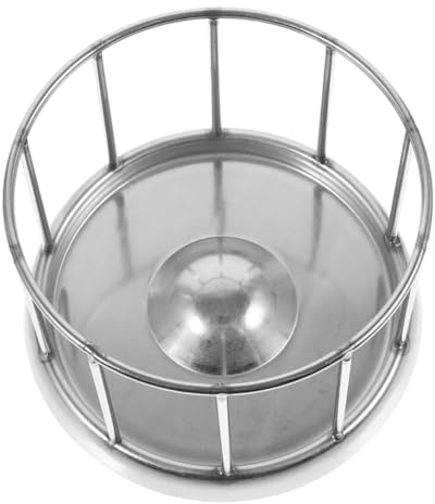 POPETPOP Distributeur de Nourriture pour Tortues en Acier Inoxydable 304, Bol Solide pour Alimentation de Terrarium, Gamelle pour Reptiles, Usage Quotidien, pour Tortues de Compagnie