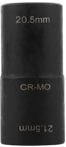 DECORNIJIA Outil D’Extraction Double Tête pour Écrous de Roue 205-215 MM en Acier Robuste Clé à Douille Antivol pour Démontage Rapide des Écrous Cassés Outil D’Entretien et Changement de