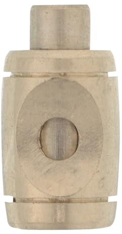 Mikikit Brass Water Key for Trumpet Press-type Drain Valve Musical Instrument Repair Part Replacement Valve Button Suitable for Trumpet Maintenance and Band Use