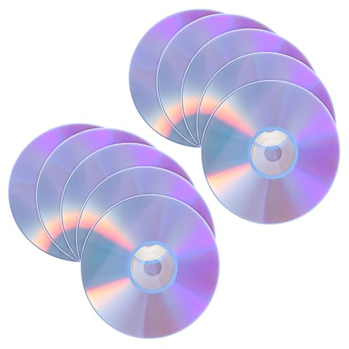 CIMAXIC 10 St Skrivbara Dvd-r-skivor med Hög Kapacitet Mångsidiga Inspelningsmedia för Telefoninspelningar och Videobackup Kompatibla med Dvd-brännare för Dator och