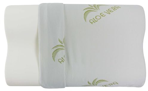 Baldiflex – Memoryschaumkissen – Modell: Nackenstützkissen – Bezug aus Aloe Vera.
