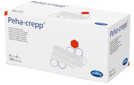 peha Crepp Fixation Bandage 8 cm x 4 m 100 StÃ ¼ ck