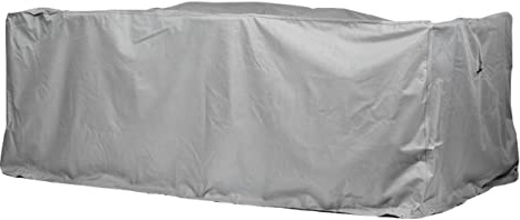 Mehr Garten Gartenmöbel Schutzhülle Sitzgruppe rechteckig 320x220x94 cm | 600D Oxford - wasserdicht, UV-beständig, reißfest und winterfest – Abdeckung für Gartentisch & Gartenstühle mit Kordelzug