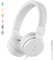 ONTA® Auriculares para Niños - Plegable Cómodos Auriculares Niños con Seguro Material, Auriculares Infantiles con Ligera Diadema, Estéreo Cerrados Cascos para Niños - Blanco