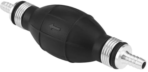 Kraftstoffpumpe Gummi, Kraftstoffpumpe Kraftstoffleitungs Pumpe, Aramox Gummi Kraftstofftransfer Vakuum Kraftstoffzufuhrleitung Handpumpen-Primerpumpe Zubehör für Schiffs (Option 6 mm/8 mm /10 mm/)