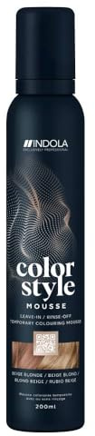 Indola Color Style Mousse Temporary Colour Beige Blonde 200ml