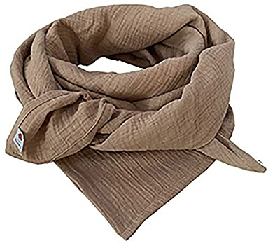 Glückspilz I Musselin Tuch Damen | Musselin Schal Damen | 130 x 130 cm | Schals & Tücher für Damen | Baumwolle | Musselintuch | XXL | PARENT