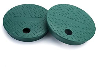 QWORK Ventilkasten-Abdeckung, 2 Stück, ID 14 cm OD 15,2 cm, runde Sprinklerventilabdeckung, nur für ID 14 cm Sprinklersystem-Abdeckungen im Freien (15,2 cm)