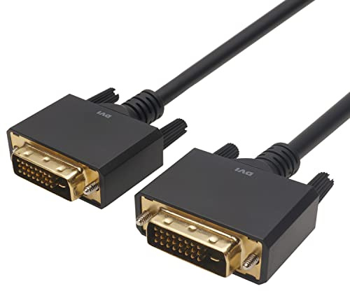 Holic Câble DVI, 1 m Dual Link WQXGA 144 Hz DV10-727BB Noir