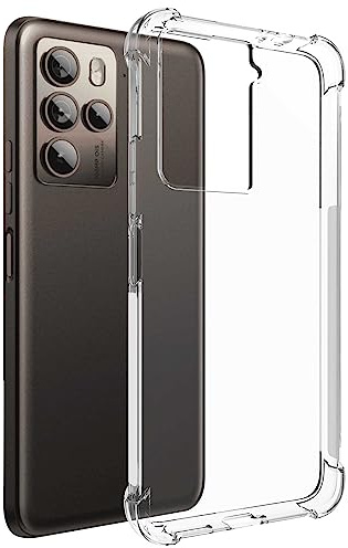 mtb more energy® Coque souple Armor compatible avec HTC U23 Pro – Coins renforcés – Protection de l'appareil photo – 1,5 mm TPU – Coque de protection pour téléphone portable
