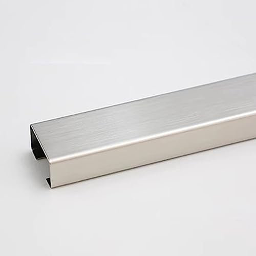 HDYZJQ kabelschacht Kabelabdeckungen aus Metall für Kabel an Wand/Boden, dekoratives, selbstklebendes Kabelversteck, Baby- und haustiersicheres Kabelmanagement-System(Silver,1.6X0.8 in/40x20mm)