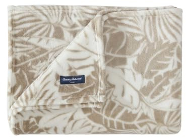 Tommy Bahama - Soft Fleece Throw Blanket for Couch or Bed, 50 x 70