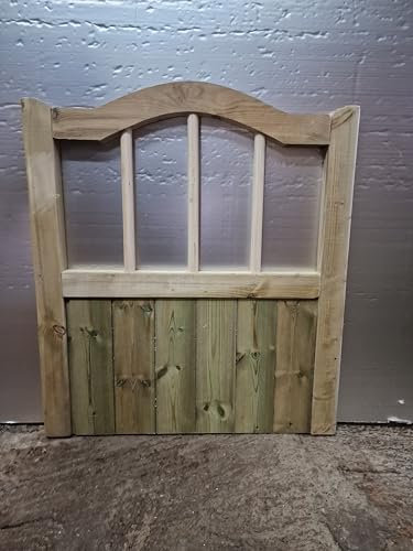 Pressure Treated Wooden Garden Gate - 3ft 90cm High x 60cm Wide x 5cm Deep