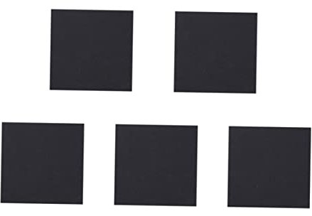 jojofuny 5stücke Gummimatte Vibrationsisolierungsmatten Vibrations Pads Vibration Mat Neopren