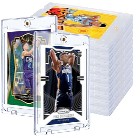 20PCS 35PT Magnetic Card Holder Sammelkarten Hüllen UV-Schutz Kunststoff Harte Kartenhüllen, Transparente Card Holder, Sammelkarten Zubehör für Yugioh, Magic, MTG, Sportkarten Sammlung