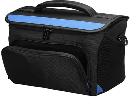 HUAJINGKEJI Fiber Optical Toolkit Tool Bag, Wide Mouth Tool Bag Double Pull Zipper for Efficient Fiber Connection