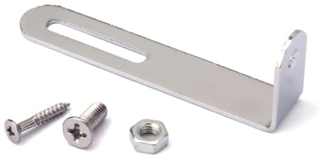 Veemoon Support Mural Acier Inoxydable Équerre pour Étagère Fixation Robuste et Discrète pour Guitare