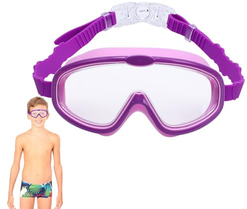 Simglasögon För Barn | Anti-dimma Simglasögon För Unisex Barn | Dykglasögon Pojkar, Flickor, Snorkelglasögon, Silikontätning Fösr Snorklingsutrustning