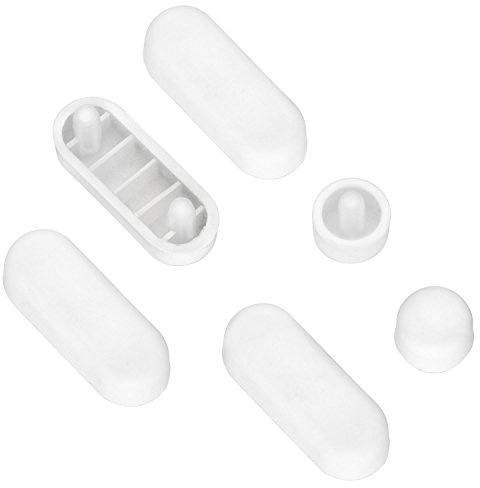 Cornat Kit tampon pour siège de toilette en acrylique avec mécanisme de fermeture en douceur, TEC365023