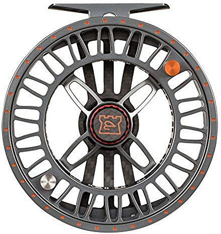 Hardy Unisex-Erwachsene Ultralite MTX Fliegenrolle, Titan/Orange, 7/8/9
