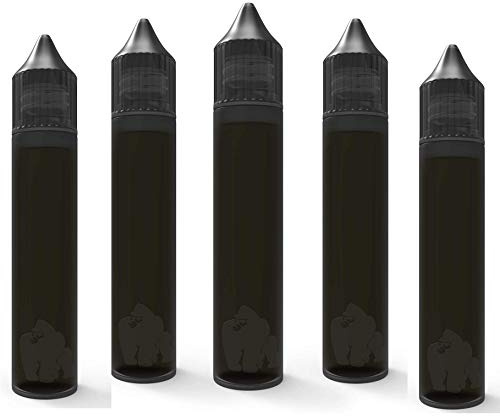 LDPE 30 ml Flaschen 5er Pack bis Chubby Gorilla (schwarz)