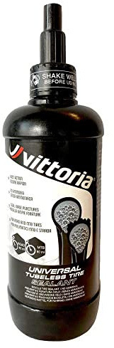 Vittoria Universal Tubeless Tire Sealant - Ammonia Free Sealant for All Bikes - 2.8 FL Oz - 80 ML