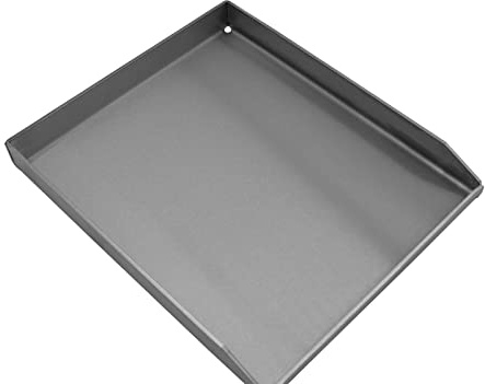 Edelstahl Plancha/Grillplatte/Bratplatte/Burger Platte/passt für z.B Broil King Signet (380x320mm)