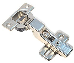 BLUM 2 Stück Scharniere Mittelanschlag 110° Clip top Blumotion mit integrierter Blumotion mit Deaktivierung mit Platte