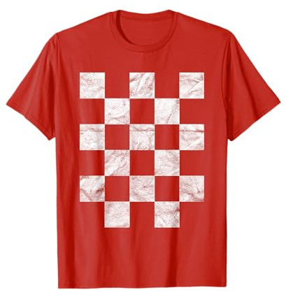 Kroatien Hrvatska Trikot Nationalflagge rot-weiß Kockasti T-Shirt