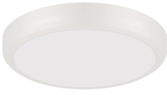 Licht-Erlebnisse LED Deckenlampe rund D: 17 cm Weiß 2800-4400 K 1450 lm Farbwechsel blendarm LARA Deckenleuchte Bad Badezimmerleuchte Decke