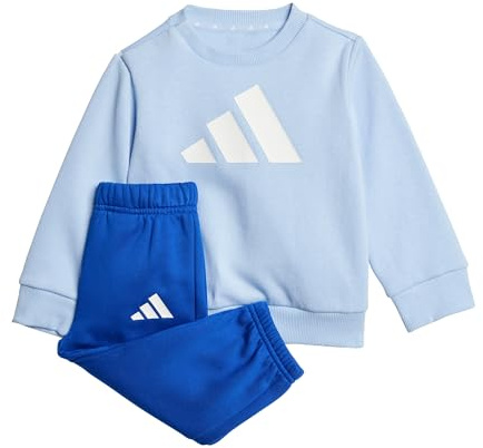 adidas Unisex bebé ESSENTIALS JOGGER, Glow Blue/White, 18-24 Months