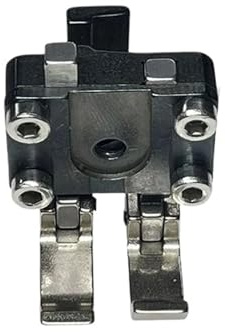 Lasitech 1 Set Piastra ad ago Spessa con Piedino a Doppia compensazione for Macchina da Cucire Industriale Singola a Punto Annodato(Foot)