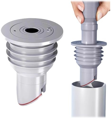 1PC Washing Machine Waste Pipe Connector, Sewer Hose Seal Plug for Kitchen Bathroom Laundry Room Drainage System, 7.8x5.3 cm Odor Prevention Connector