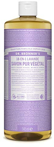 Dr. Bronner's Lavendel Naturseife Flüssigseife, 945 ml