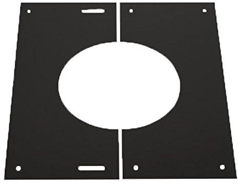 Shieldmaster 5 (125mm) 30-45 Degree Finishing Plate Twin Wall Insulated Flue...