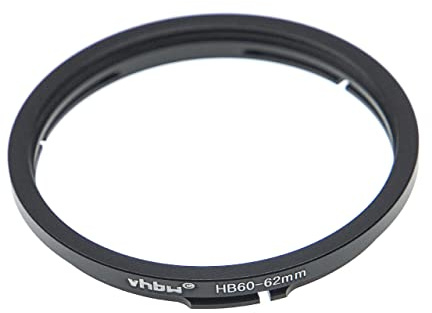 vhbw 62 mm Filteradapter kompatibel mit Hasselblad B60 Bajonett Kamera Objektiv - Adapter