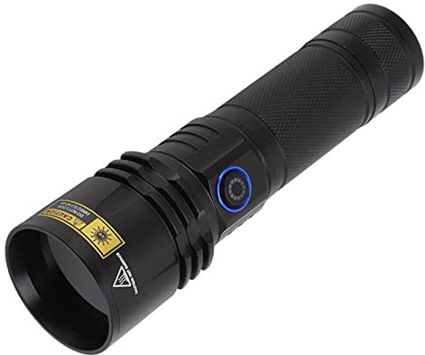 Linterna de Luz Negra UV, Linterna de Luz Negra Ultravioleta de 365nm, Detector de Orina para Perros y Gatos, Manchas Secas y Insectos de Cama, a Juego con Eliminador de Olores