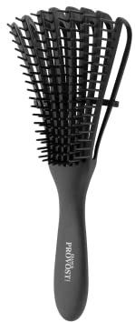 FRANCK PROVOST - Brosse detangling boucles définies - Cheveux bouclés et frisés - Brosse à cheveux démêlante - Brosse tête flexible - Démêlage cheveux mouillés - Tous types de cheveux