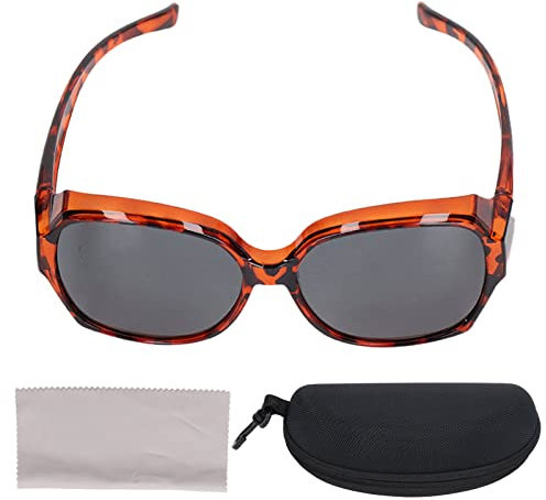 Gafas De Protección UV Con Marco Ligero, Gafas De Sol Polarizadas, Gafas De Seguridad De Luz UV Antideslizantes, ámbar Para Actividades Miopes Y Multitudinarias Al Aire Libre