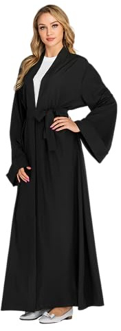 Greatfool Abaya Muslim Damen - gebetskleidung für Frauen - muslimische Kleider Damen - Hijab Kleid Abaya Jilbab - gebetskleid - islamische Kleidung Frauen